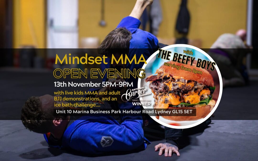 MindsetMMA’s Open Evening Event – 13th November!